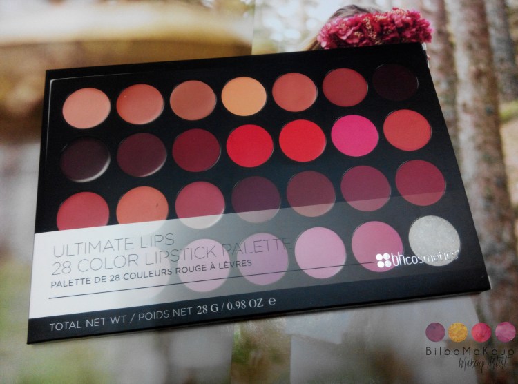 Paleta de labiales de BH Cosmetics