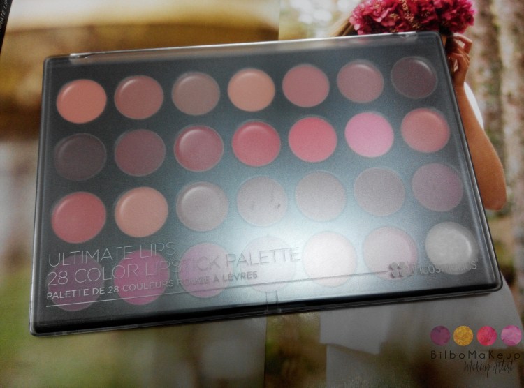 Paleta de labiales de BH Cosmetics