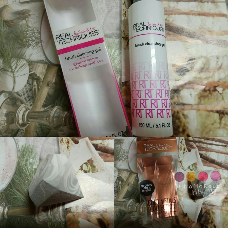 REAL TECHNIQUES BRUSH CLEANSING GEL - BOLD METALS